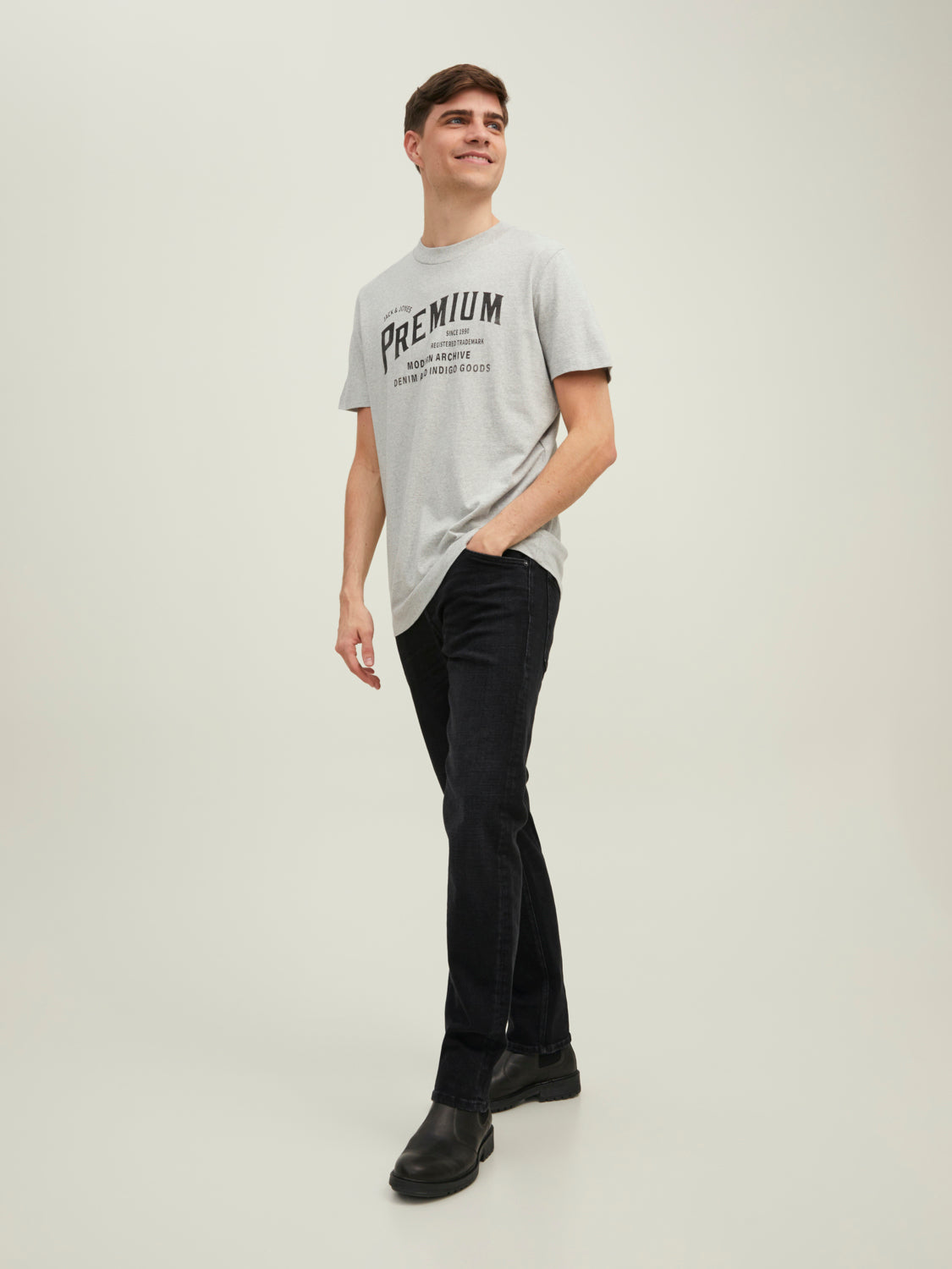 JJIMIKE Jeans - Black Denim